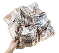 Bufanda de seda natural for mujer, bufandas multiusos for la cabeza, pañuelo for el cabello for mujer, pañuelo de seda for hombre, pañuelo de seda suave for el cuello, bufanda cuadrada con estampado d