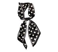 Bufanda de seda sintética para el pelo, transpirable, ligera, de seda satinada, bandanas para mujer, múltiples métodos de uso, fácil de combinar con ropa, para verano, diario, formal, de