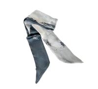 Bufanda de seda tira larga, diadema, Anillo for el cabello, cuerda for, cinta Retro for mujer, turbante for atado, tocado Para Uso Diario, Fiestas Decoración(B)