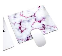 Bufanda Del Real Alfombrilla antideslizante, lavable a de agua, goma para oficina con base ratón, alfombrillas de tela para ratón cuadradas, alfombrillas para ordenador Alfombrilla Ratón (B, One Size)