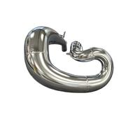 Envío gratis bufanda escape fresco chrome-acero cromado para moto repuestos