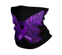 Bufanda Facial Bandera De Alto A La Violencia Concientización sobre La Violencia Doméstica Secado Rápido Sombreros Cómodo Bufanda para Pesca Hombre Correr