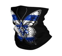 Bufanda Facial Bandera De Israel con Forma De Mariposa Antideslizante Calentador De Cuello Protección UV Pasamontañas para Mujer Hombre Motocicleta