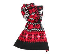 Bufanda jacquard 52% VI 30% PL 18% PA MILAN 143485, Negro, talla unica