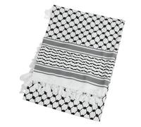 Bufanda ligera con patrón para adultos, multiusos, ajustable, religiosa, para exteriores, resistente al sol, pañuelo para la cabeza Keffiyeh, pañuelo para la cabeza para hombres, árabes, musulmanes