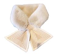 Bufanda manta, Bufanda de pieles sintéticas de conejo peludo for mujer, bufanda de cuello de felpa suave y gruesa, calentador de cuello de punto, estola de boda de invierno for mujer, accesorio de mod