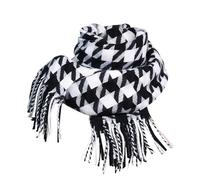 Bufanda Mujer Grande-Cuello Chal Silenciador Musical Mujer Bufanda Bufandas Negro Gasa SeñOra Bufanda