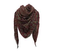 Bufanda Mujer Invierno Mantas Chales Grande Cachemira De Imitación Bufanda Triangular Estampado De Leopardo Cuadrada Moda Largo Chal Cálido Borla Suave Fulares Para Mantener Caliente Estolas