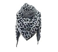 Bufanda Mujer Invierno Mantas Chales Grande Cachemira De Imitación Bufanda Triangular Estampado De Leopardo Cuadrada Moda Largo Chal Cálido Borla Suave Fulares Para Mantener Caliente Estolas