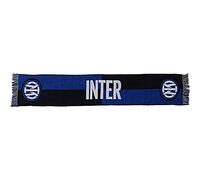 Bufanda oficial Inter. Modelo 2021. Producto con licencia oficial del F.C. Internacional. Color Negro Azul 100% Acrílico. Modelo Jacquarde bicolor.