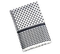 Bufanda palestina - Elegante Keffaiyeh árabe | Bufanda palestina Shemagh | Bufandas Keffiyeah para el cuello adecuado para actividades al aire libre, casual, viajes, senderismo, protección solar