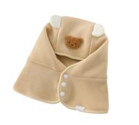 Bufanda Para Bebé Calentador De Cuello Con Capucha Gorro De Invierno De Poliéster Suave a Prueba De Diseños Todo En 1 Fácil De Limpiar Para 2-6 Años Accesorio Infantil De Invierno