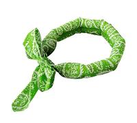 Bufanda para hielo para animales domésticos - Bandana refrescante evaporativa de algodón, 99,5 x 4,9 x 1 cm | Calentador de cuello transpirable para perros, elegante comodidad de verano | Accesorio