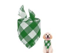 Bufanda para perros a cuadros,Bandana para perros a cuadros,Bandana transpirable para perro a cuadros | Accesorios para mascotas, pañuelos lavables para mascotas para viajes, vida diaria, hogar, reuni