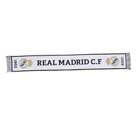 Bufanda Real Madrid tela blanca [AB3931]