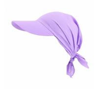 Bufanda SLJYM con ala Ancha, Visera Solar con Turbante preatado, pañuelo para la Cabeza, Bufanda para la caída del Cabello, Sombrero para Playa y Exteriores K715