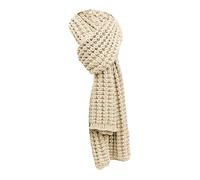 Bufanda tejida a mano de New Coarse para mujer, de invierno, gruesa, de color sólido, para estudiantes, couple, cuello de punto, paños maxi limpios, beige, A