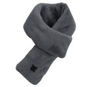 Bufanda Térmica Eléctrica - Pelo Imitación Conejo 80x11cm | Envoltura Para El Cuello Con Calefacción Con Carga USB, Bufanda De Invierno Suave Y Cálida Con 3 Configuraciones De Temperatura | Para Mujer