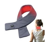 Bufanda Térmica para Hombres | Banda Calentadora de Cuello de Forro Polar | Ajustable 3 Ajustes de Temperatura Bufandas Térmicas,para Mujeres, Invierno, Clima Frío, Esquí, Carrera, Exterior, Navidad