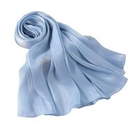 Bufanda transpirable de tela de poliéster ideal para ciclismo, senderismo y uso diario, solución de fácil almacenamiento, chal de protección, azul, Talla única