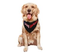 Bufanda Triangular ala América Turquías Bandera Turca Accesorios para Mascotas Baberos Decoración Bandana para Suministros De Fiesta Accesorios 30X70Cm