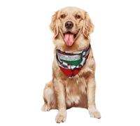 Bufanda Triangular América, Criados En Hungría, Raíces Húngaras Accesorios para Mascotas Baberos Perros Baberos Bufandas para Cachorros Y Gatos Grandes Y Pequeños 30X70Cm