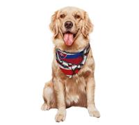 Bufanda Triangular América Cultivada Eslovaquia Eslovaca Raíces Accesorios para Mascotas Bandana Perro Triangular Perros Baberos Bufandas para Suministros De Fiesta Cachorros Y Gatos 30X70Cm