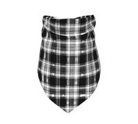 Bufanda Triangular Cuadros Blancos Y Negros, Estampado 3 Accesorios para Mascotas Bandana Mascotas Baberos Bufandas para Grandes Y Pequeños Uso Diario 30X70Cm