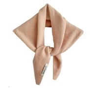 Bufanda Triangular de Punto para Mujer - Chal de Mezcla de Lana de Color Puro Y2K Calentador de Cuello Cálido Pañuelo para la Cabeza Cubridor de Cuello Bufanda Acogedora Estética de Alta Gama para