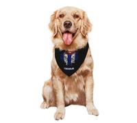 Bufanda Triangular León Cuba Bandera Cubana Mascotas Bandana Gatos Bandana Perro Triangular para Suministros De Fiesta Accesorios 30X70Cm