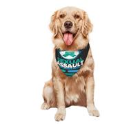 Bufanda Triangular Mes De Concientización sobre La Agresión Sexual Mascotas Bandana Perro Triangular Perros Baberos Bufandas para Grandes Y Pequeños Uso Diario 30X70Cm