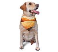 Bufanda triangular para mascotas con estampado de sol del desierto para perros y gatos, bandana ajustable para mascotas y sesiones de fotos