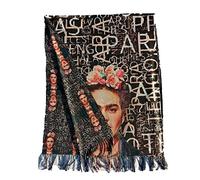 Bufanda viscosa doble impresión Frida Kahlo Khalo regalo mujer arte moda estola foulard