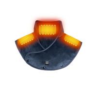 Bufanda y chal calefactables recargables - Envoltura térmica eléctrica de 3 zonas Blue