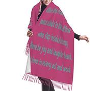 Bufandas Bendición Religiosa Cristianismo Bendecido Inspirador Bufanda Grande Suave Chal Cálido Mujer Bufanda De Invierno Para Cálido Vestidos De Noche Fiesta