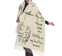 Bufandas Bésame Otra Vez Cachemira Chal Mujer Bufanda De Invierno Cachemira Bufanda Grande Para Fiesta Primavera Otoño Invierno Unisex