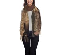 Bufandas Cabaña Rústica Oso Alce Bufanda Grande Mujer Bufanda De Invierno Cachemira Cachemira Chal Para Vestidos De Noche Fiesta Primavera Otoño Invierno
