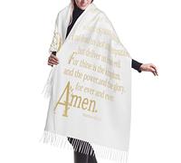 Bufandas Cristianismo Religioso Jesús Me Ama Versículo De Las Sagradas Escrituras Mujer Envolturas De Pashmina Con Flecos Cachemira Chal Para Unisex Fiesta Primavera Otoño Invierno