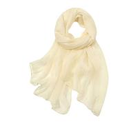Bufandas Mujer Bufanda de Seda Casual de Verano para Mujer Pañuelo de Seda Liso Multicolor Bufanda Regular Fina de Gasa Bufanda de Protección Solar