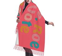 Bufandas Roe Roe Tu Voto Chal Cálido Con Flecos Bufanda De Invierno Mujer Envolturas De Pashmina Para Primavera Otoño Invierno Fiesta Unisex