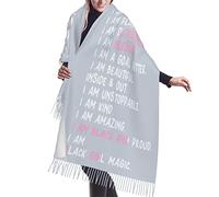 Bufandas Te Amo Más Cuando Digo Que Te Amo Más Te Amo Más Chal Cálido Mujer Envolturas De Pashmina Con Flecos Cachemira Chal Para Fiesta Primavera Otoño Invierno Unisex