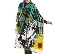 Bufandas Versículos De Las Sagradas Escrituras Girasol Chal Cálido Mujer Cachemira Chal Con Flecos Envolturas De Pashmina Para Cálido Unisex Primavera Otoño Invierno