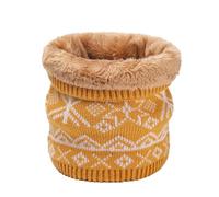 Bufandas y Chales Para Mujer, Winter Velvet Big Snowflake Double Layer Outdoor Warm Scarf