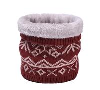 Bufandas y Chales Para Mujer, Winter Velvet Big Snowflake Double Layer Outdoor Warm Scarf