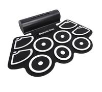 Búfer de Tambor Electrónico, Altavoces Integrados Compactos en Sonidos Analógicos Masivos Aplicaciones 9 Roll Ups Roll Up Midi TambriMe de Batería con 2 Pedales para la Práctica de