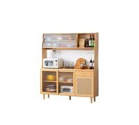 Bufetera Mueble Mueble auxiliar de restaurante japonés Mueble de almacenamiento for sala de estar, armario de té, armario de almacenamiento for cocina del hogar, armario alto Mueble de Cocina