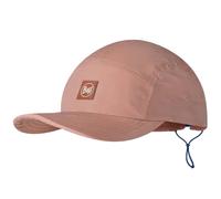 Buff®| Gorra 5 Panel Explore Hombre Mujer Adulto Flexible, UPF50, Aventura, Ajustable, Materiales Reciclados, Comoda, Calidad, Talla Única, Rojo