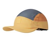 Buff®| Gorra 5 Panel Go Hombre Mujer Adulto Flexible, UPF50, Ajustable, Sostenible, Ligera, Correr, Materiales reciclados, Comoda, S/M, Naranja