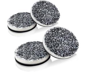 Buff and Shine - 4 Almohadillas de Microfibra URO-Fiber de 5 cm