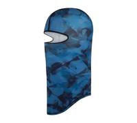 Buff| Balaclava EcoStretch Muy Elastica, Materiales Reciclados, Comoda, Proteccion Solar, Sin Costura, Multifuncional Hombre Mujer Talla única Azul
